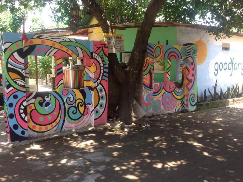 Good For Ya Knee Hostel & Bungalows (Adults Only) Gili Trawangan Exterior photo